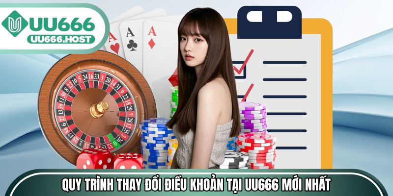 Quy trình thay đổi điều khoản tại UU666 mới nhất
